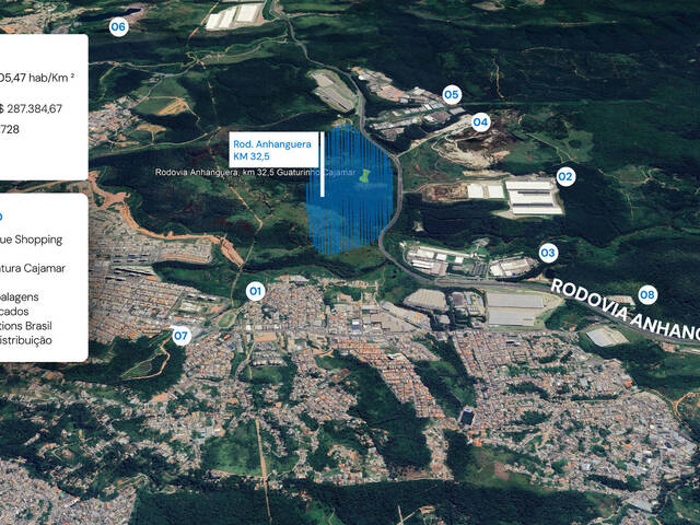 #726 - Terreno para Venda em Cajamar - SP